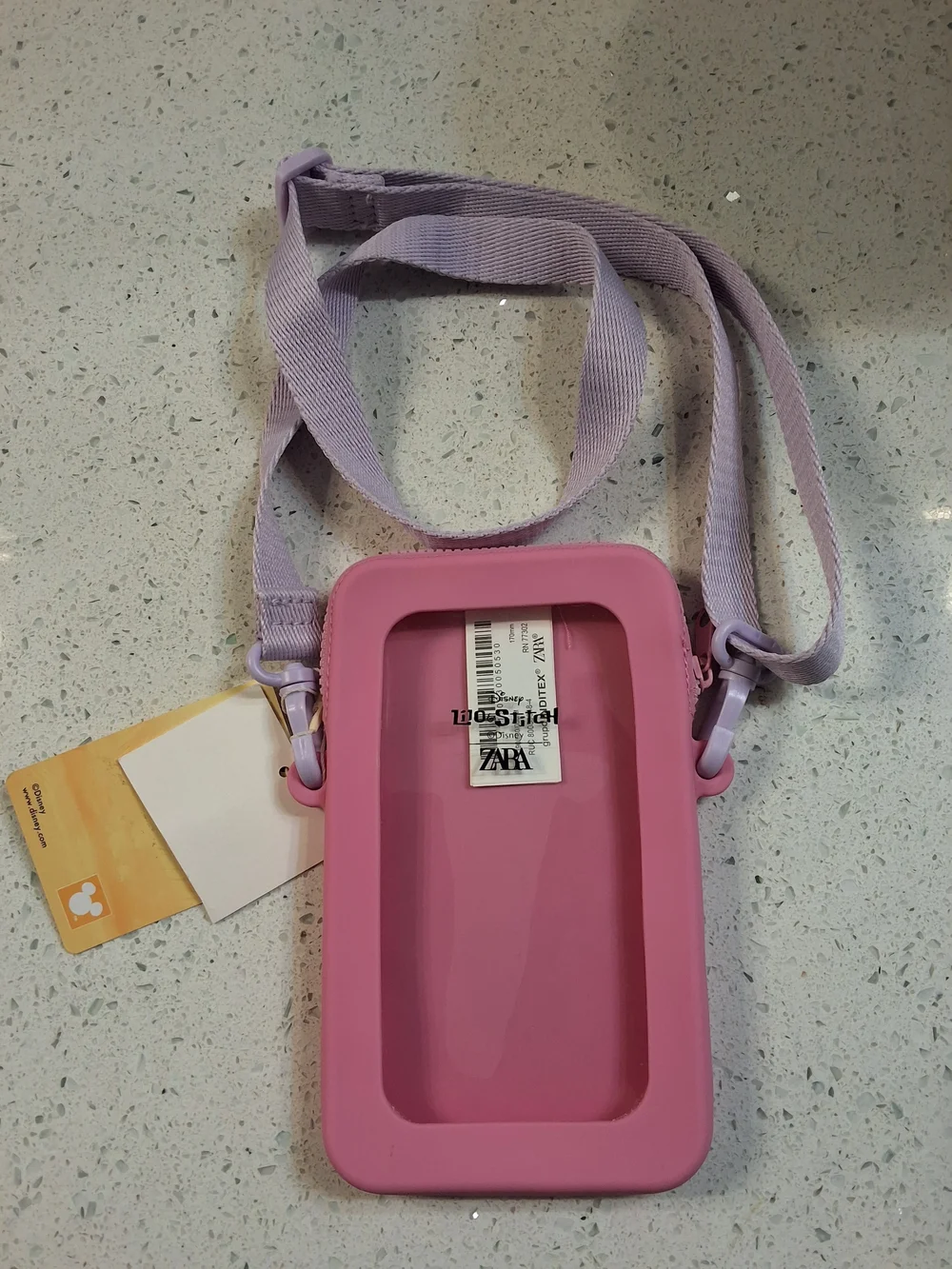 Disney Lilo & Stitch Pink and Purple Kids Crossbody Bag